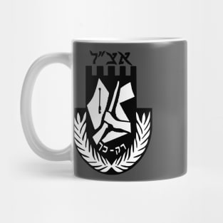 1931 Irgun Israel Military Emblem Mug